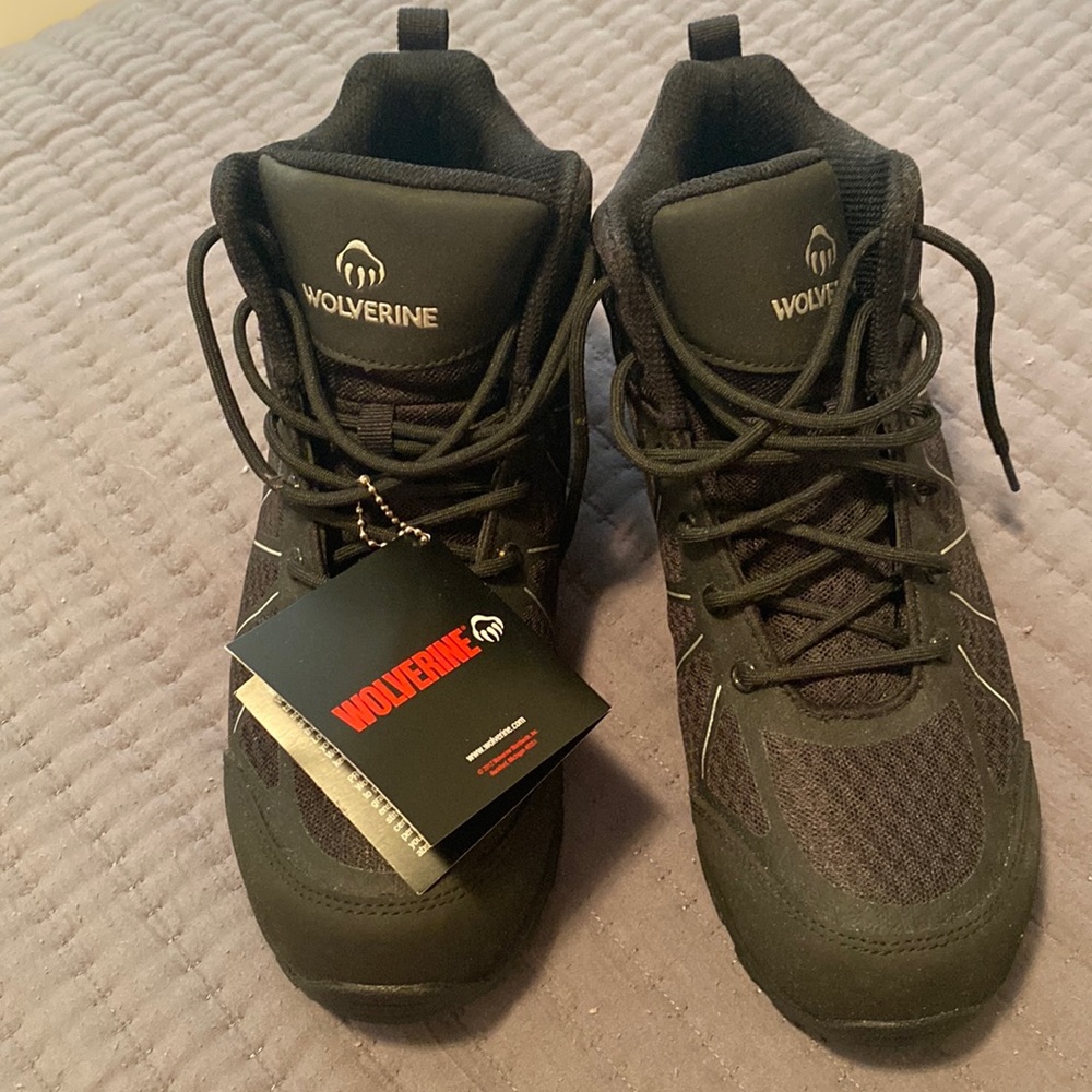 Brand new mens steel toe Wolverine work boots